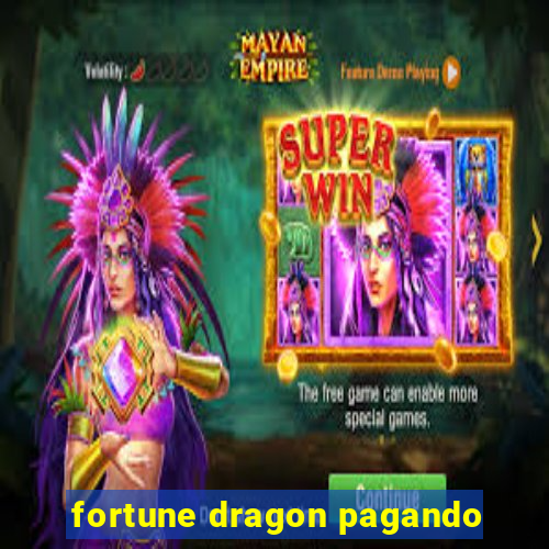 fortune dragon pagando