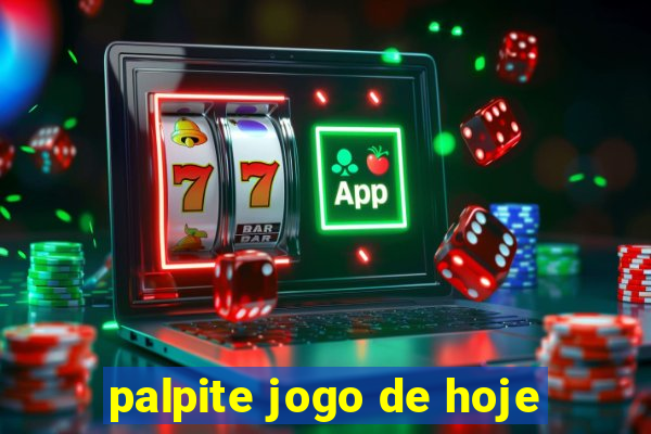 palpite jogo de hoje