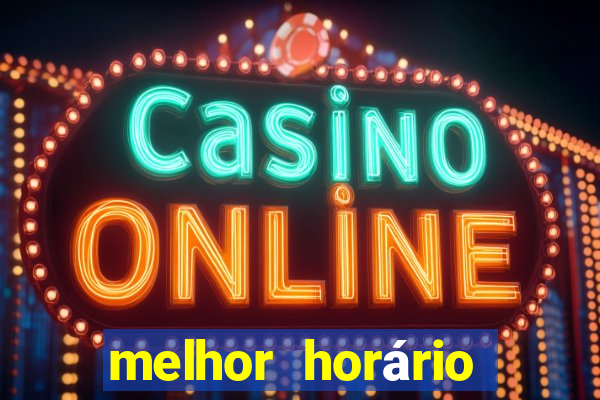 melhor horário para jogar fortune rabbit