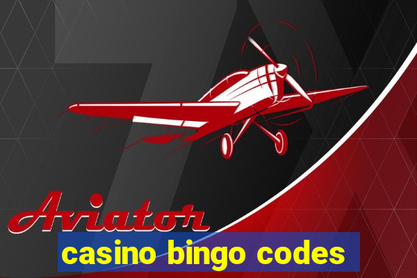 casino bingo codes