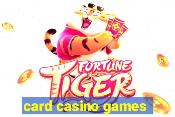 card casino games