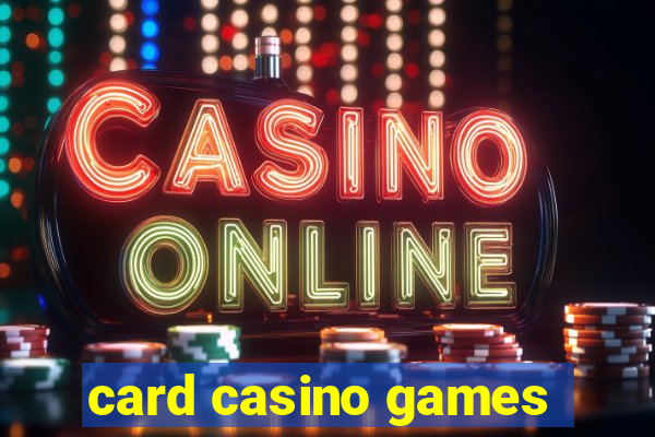 card casino games