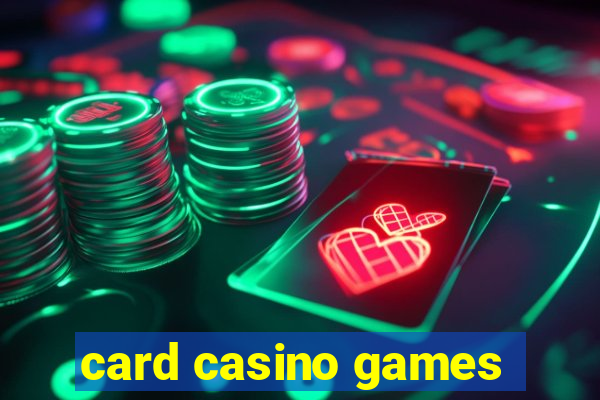 card casino games