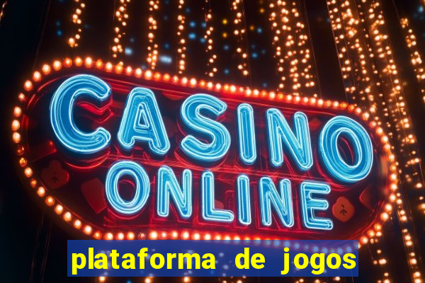 plataforma de jogos que deposita 1 real