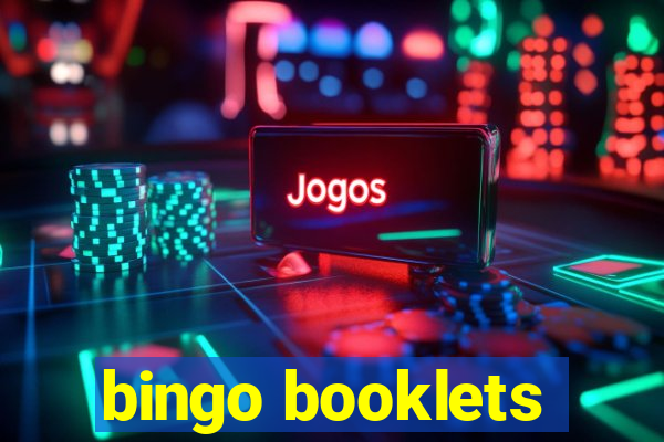 bingo booklets