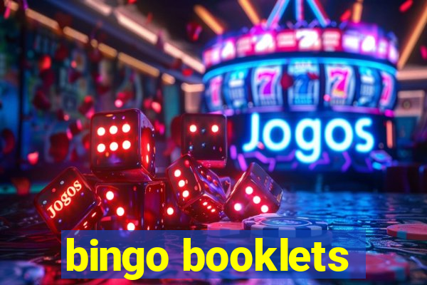 bingo booklets