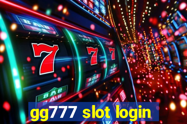 gg777 slot login