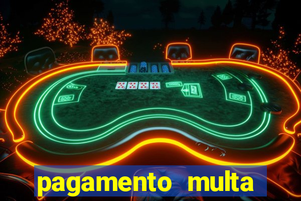 pagamento multa detran mg