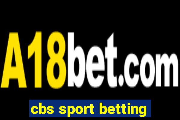 cbs sport betting