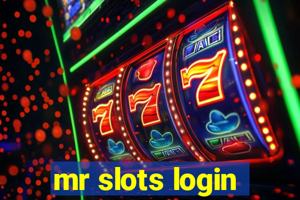 mr slots login