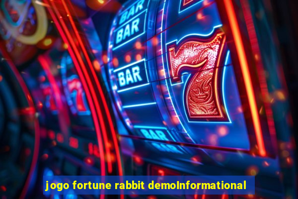 jogo fortune rabbit demoInformational