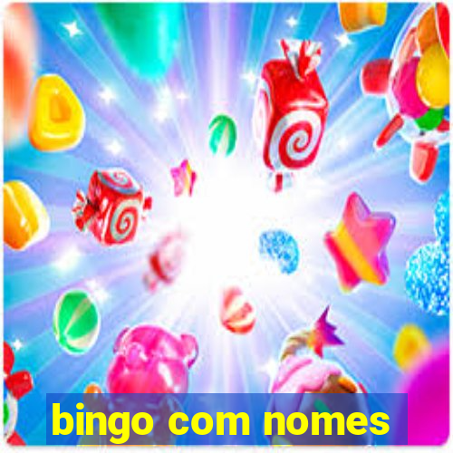 bingo com nomes