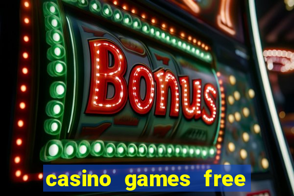 casino games free slots online