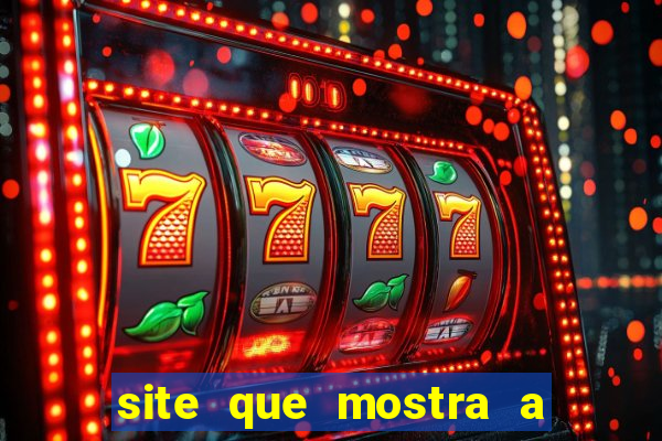 site que mostra a porcentagem dos slots