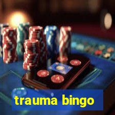 trauma bingo