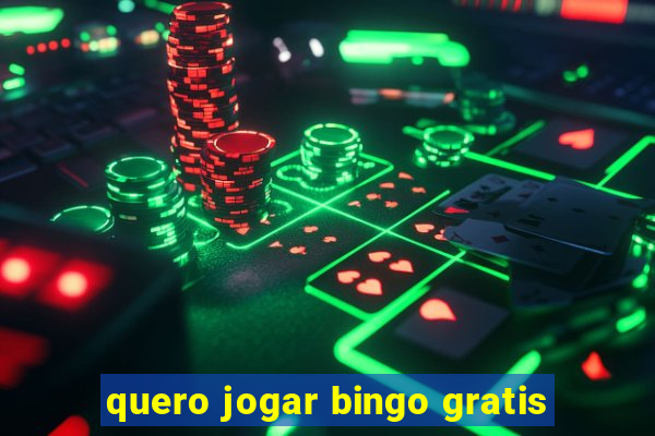 quero jogar bingo gratis