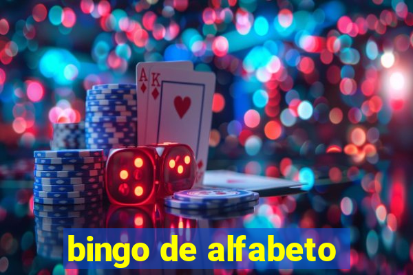 bingo de alfabeto