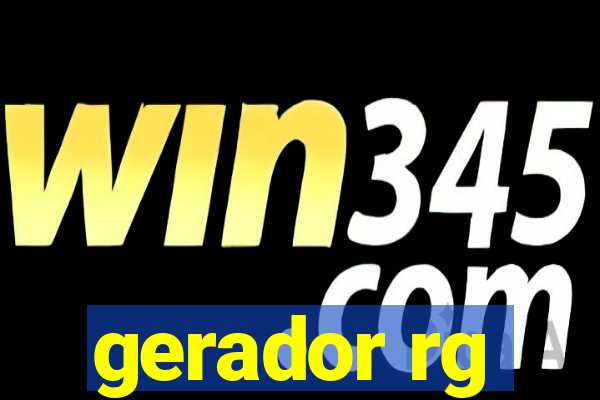 gerador rg