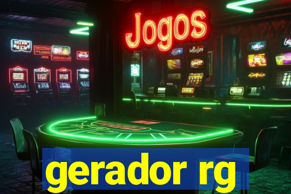 gerador rg