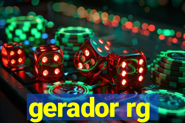 gerador rg