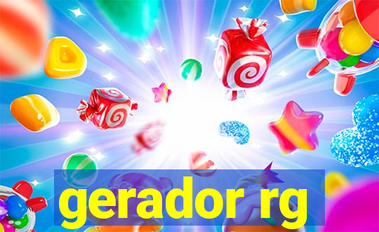 gerador rg