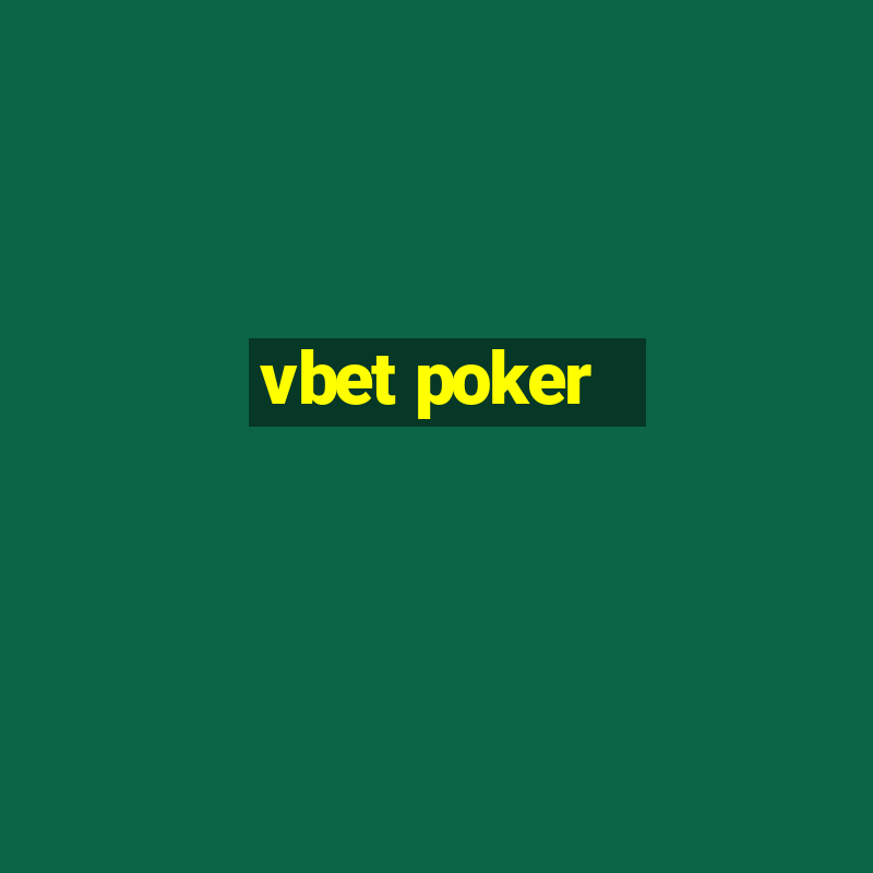 vbet poker