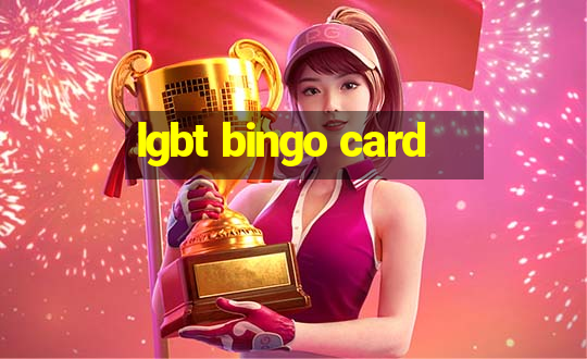 lgbt bingo card