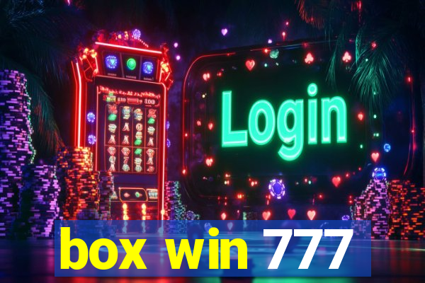 box win 777