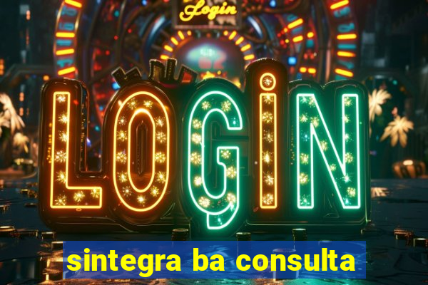 sintegra ba consulta