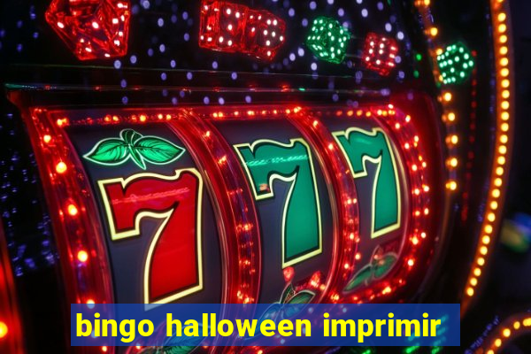 bingo halloween imprimir