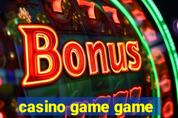 casino game game