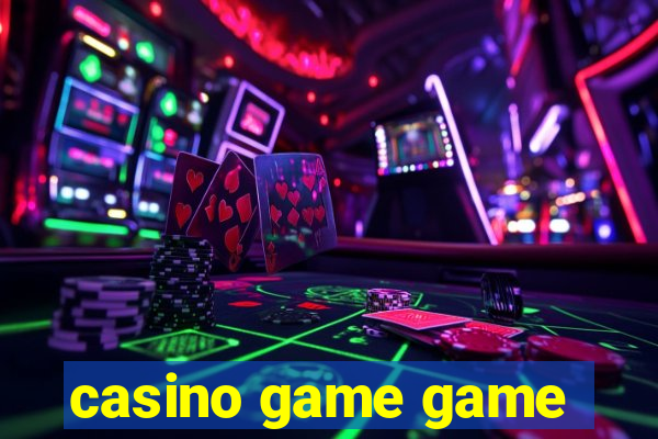 casino game game