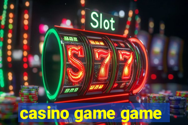 casino game game