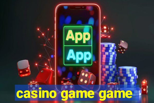 casino game game