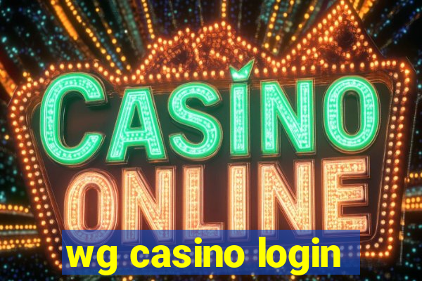 wg casino login