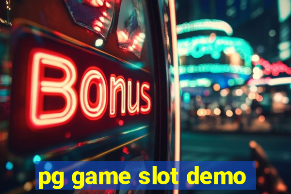 pg game slot demo