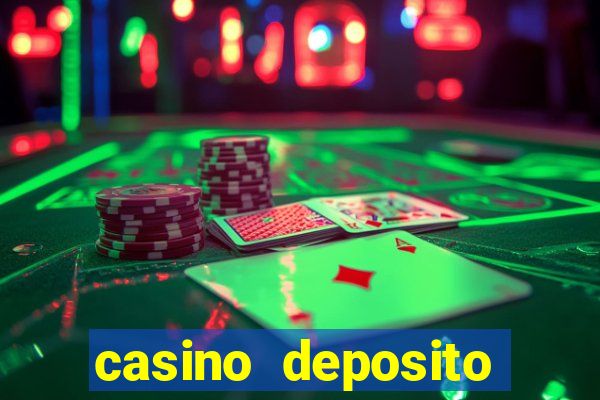 casino deposito cartao de credito