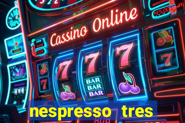 nespresso tres luzes piscando