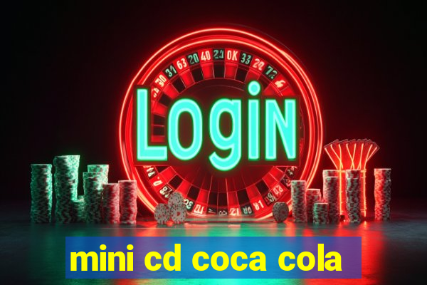 mini cd coca cola