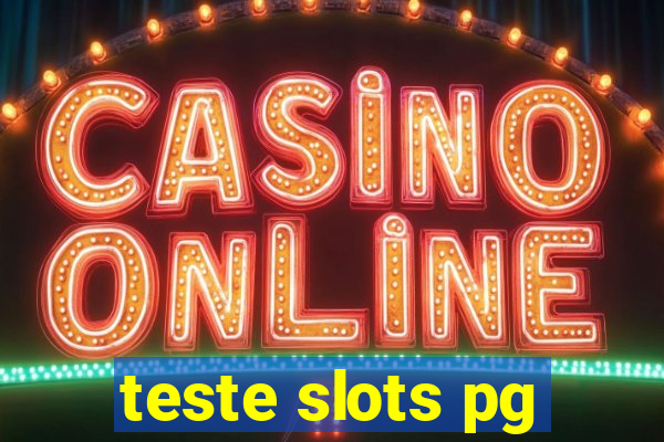 teste slots pg