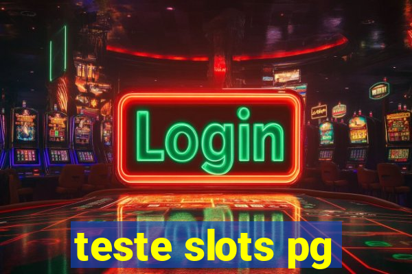 teste slots pg