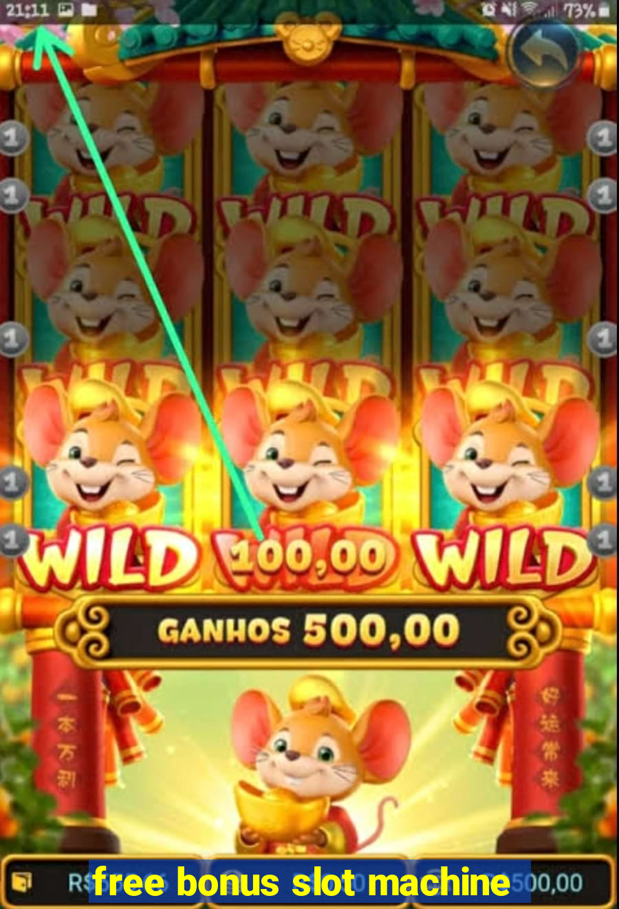 free bonus slot machine