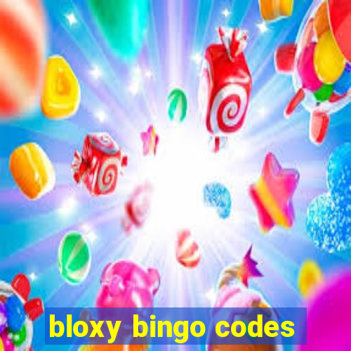 bloxy bingo codes