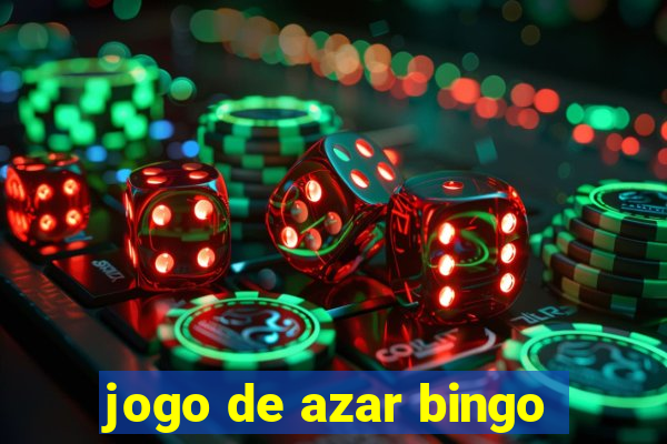 jogo de azar bingo