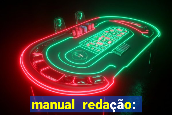 manual redação: folha pdf