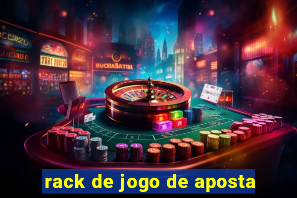 rack de jogo de aposta