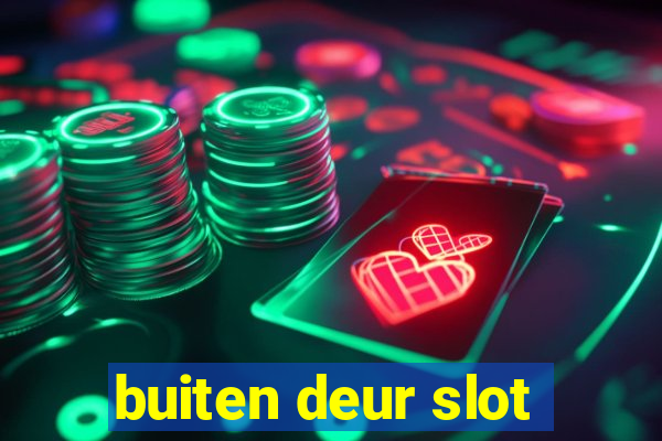 buiten deur slot