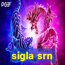 sigla srn