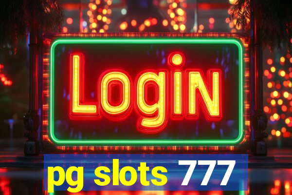 pg slots 777