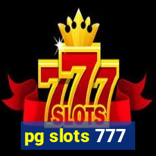 pg slots 777